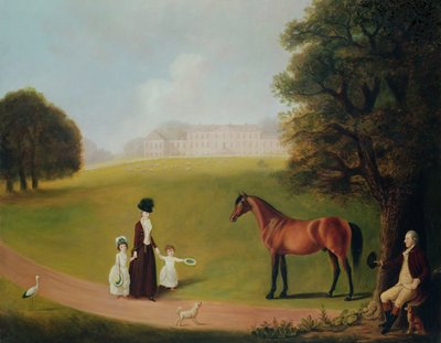 Earl and Countess of Ossory and Their Children at Ampthill Park, 1777 by Benjamin Killingbeck